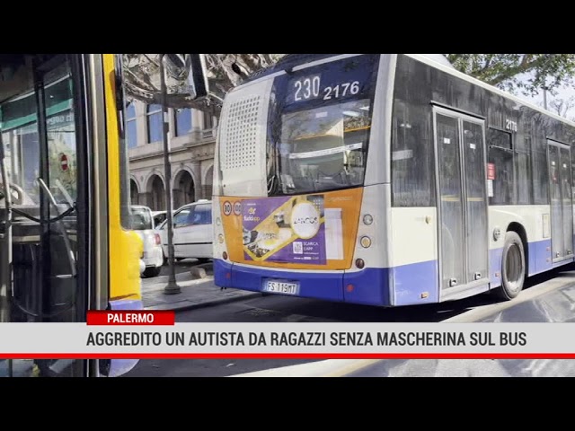 Palermo. Aggredito un autista da ragazzi saliti sul bus senza mascherina