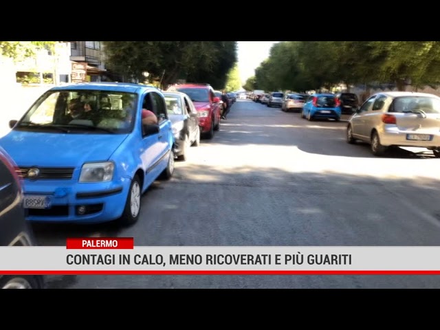 Palermo. Contagi in calo, meno ricoverati e più guariti