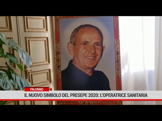 Palermo. Il nuovo simbolo del presepe 2020: l’operatrice sanitaria