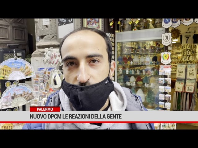 Palermo. Nuovo dpcm le reazioni della gente