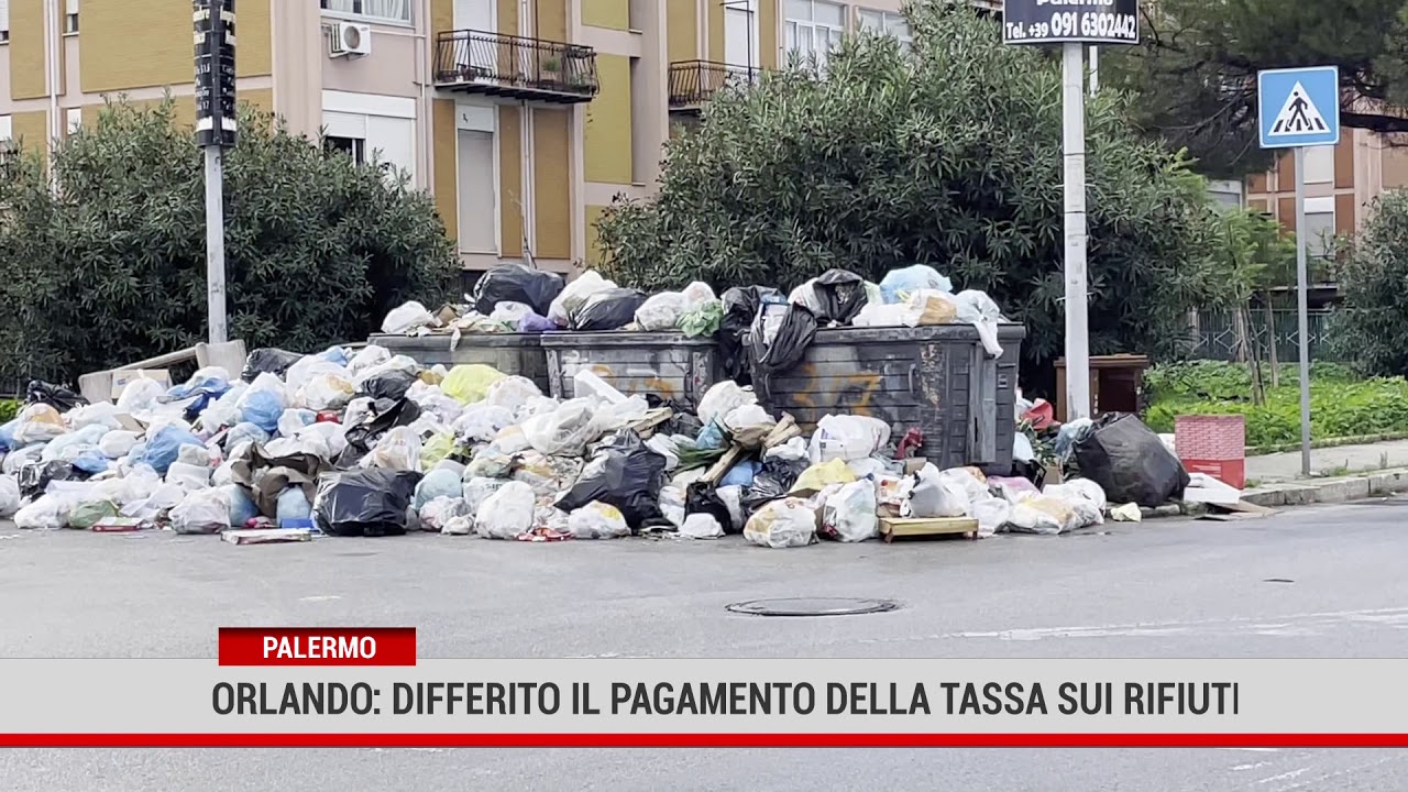 Palermo. Orlando: differito il pagamento della tassa sui rifiuti