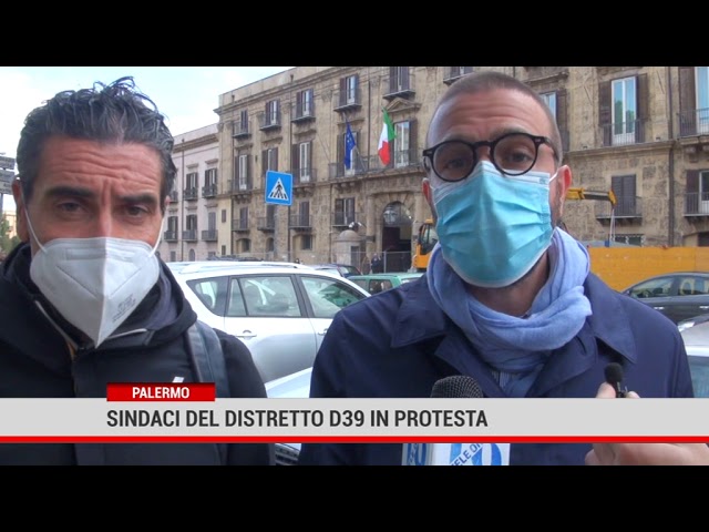 Palermo. Sindaci del distretto d39 in protesta