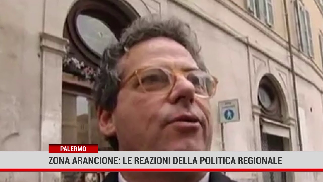 Palermo. Zona arancione: le reazioni della politica regionale