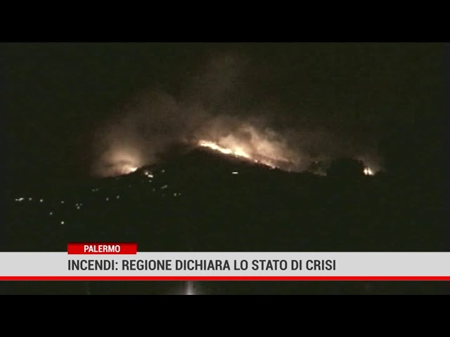 Paolo.Incendi: Regione dichiara lo stato di crisi