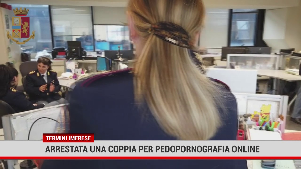 Termini Imerese. Pedopornografia online: arrestata una coppia