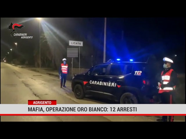 Agrigento. Mafia, operazione Oro bianco: 12 arresti