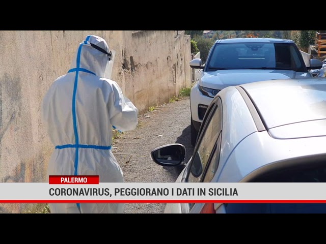 Coronavirus, peggiorano i dati in Sicilia