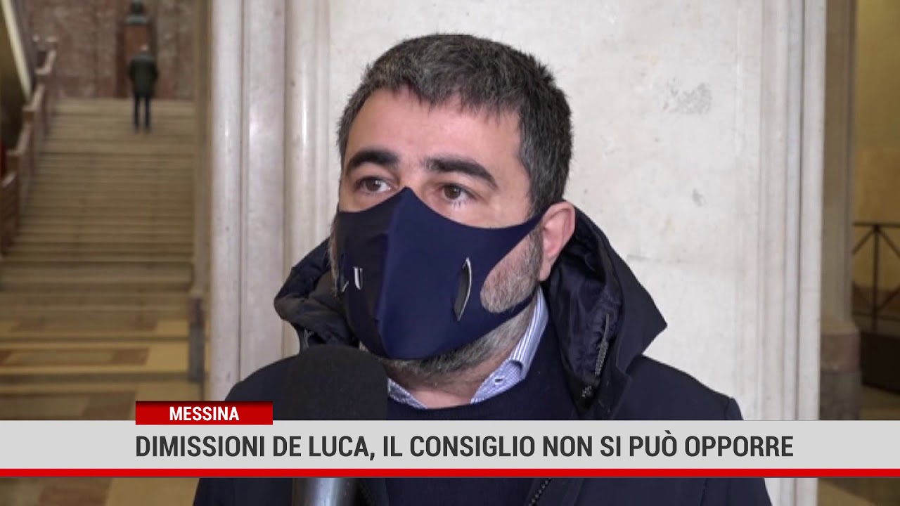 Messina. Dimissioni De Luca, il Consiglio non si può opporre