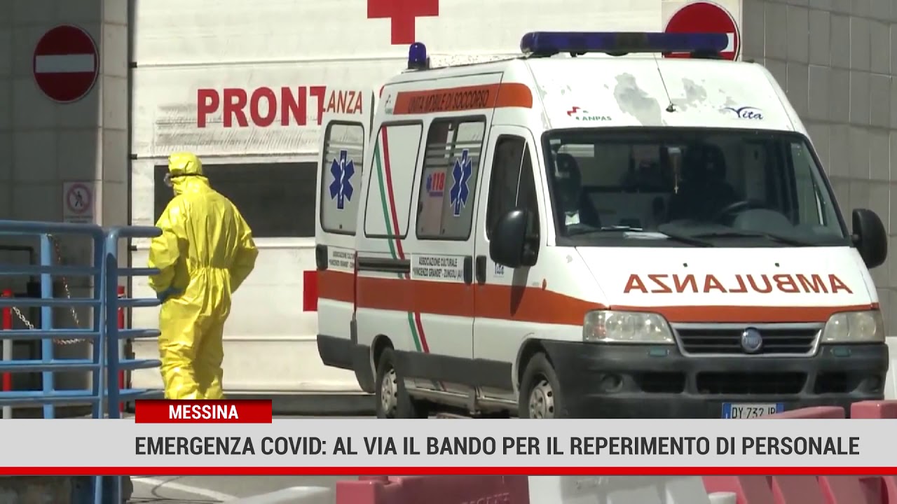 Messina. Emergenza covid: al via il bando per il reperimento di personale