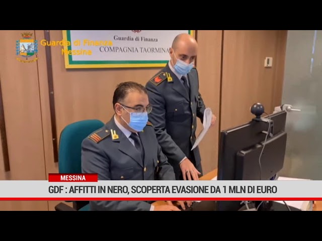 Messina. GdF: affitti in nero, scoperta evasione da 1 mln di euro