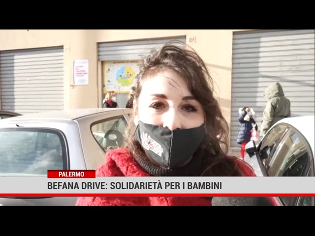 Palermo. Befana drive:solidarietà per i bambini