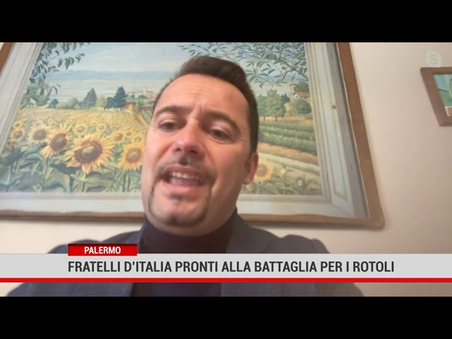Palermo. Fratelli d’Italia annuncia battaglia in aula per risolvere il problema dei Rotoli