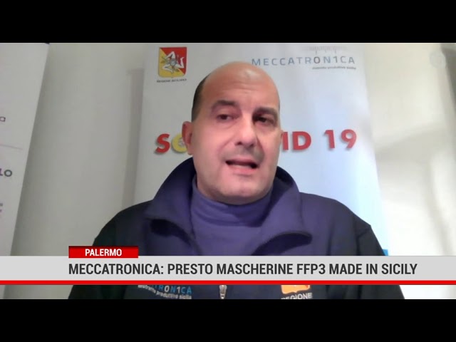 Palermo. Meccatronica: presto mascherine Ffp3 made in Sicily