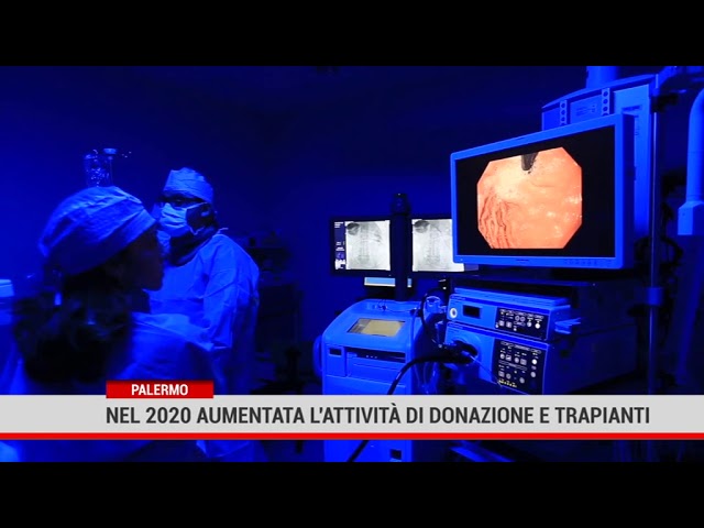 Palermo. Nel 2020 aumentata l’attività di donazione e trapianti