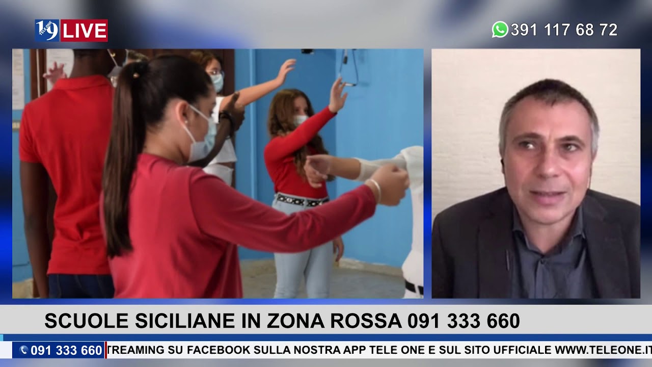 SCUOLE SICILIANE IN ZONA ROSSA