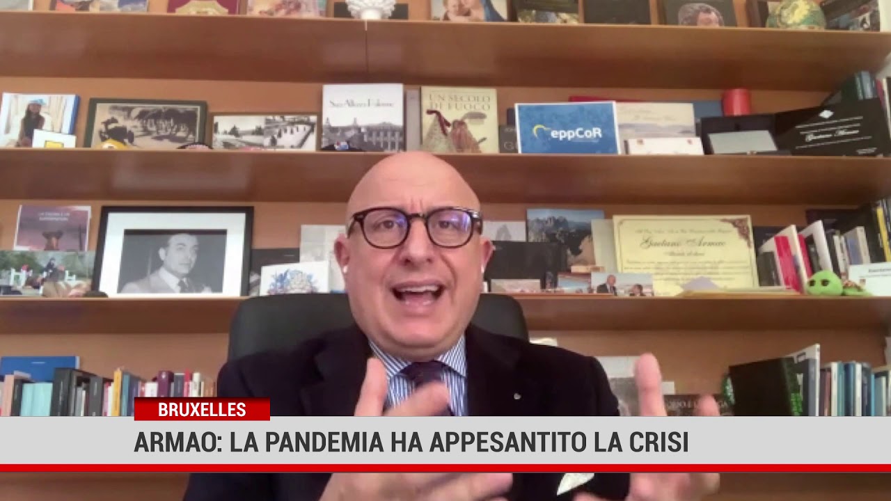 Bruxelles. Armao: “La pandemia appesantito la crisi economia già vigente in Sicilia”