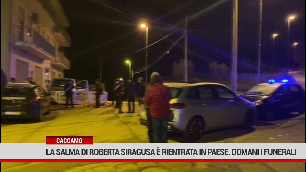 Caccamo. La salma di Roberta Siragusa è rientrata in paese. Domani i funerali