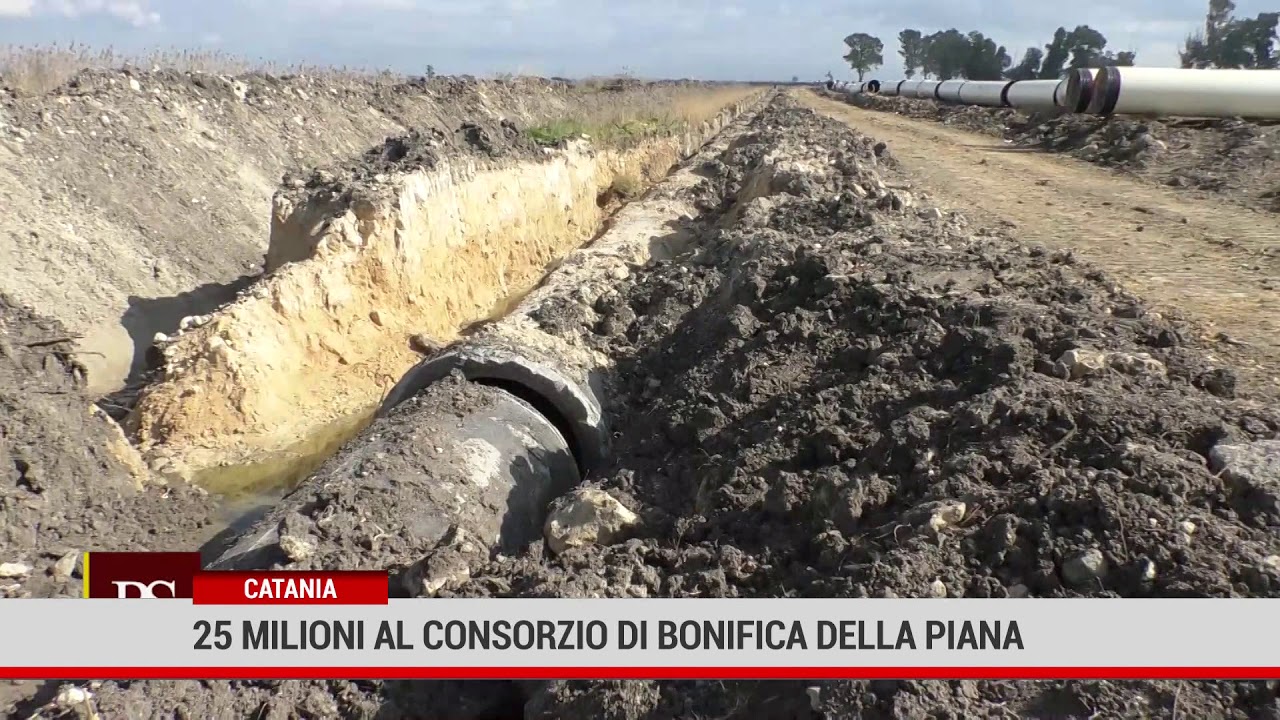 Catania. 25 milioni alConsorzio di bonifica della piana