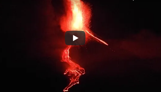Etna vulcano VIDEO eruzione 2021
