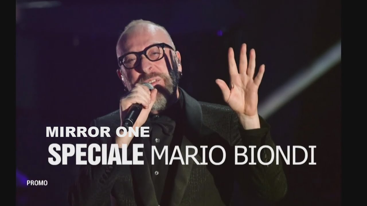MIRROR ONE 1 – MARIO BIONDI, conduce Alessandra Costanza, a cura di Tony Farana, regia di R.M.Oddo