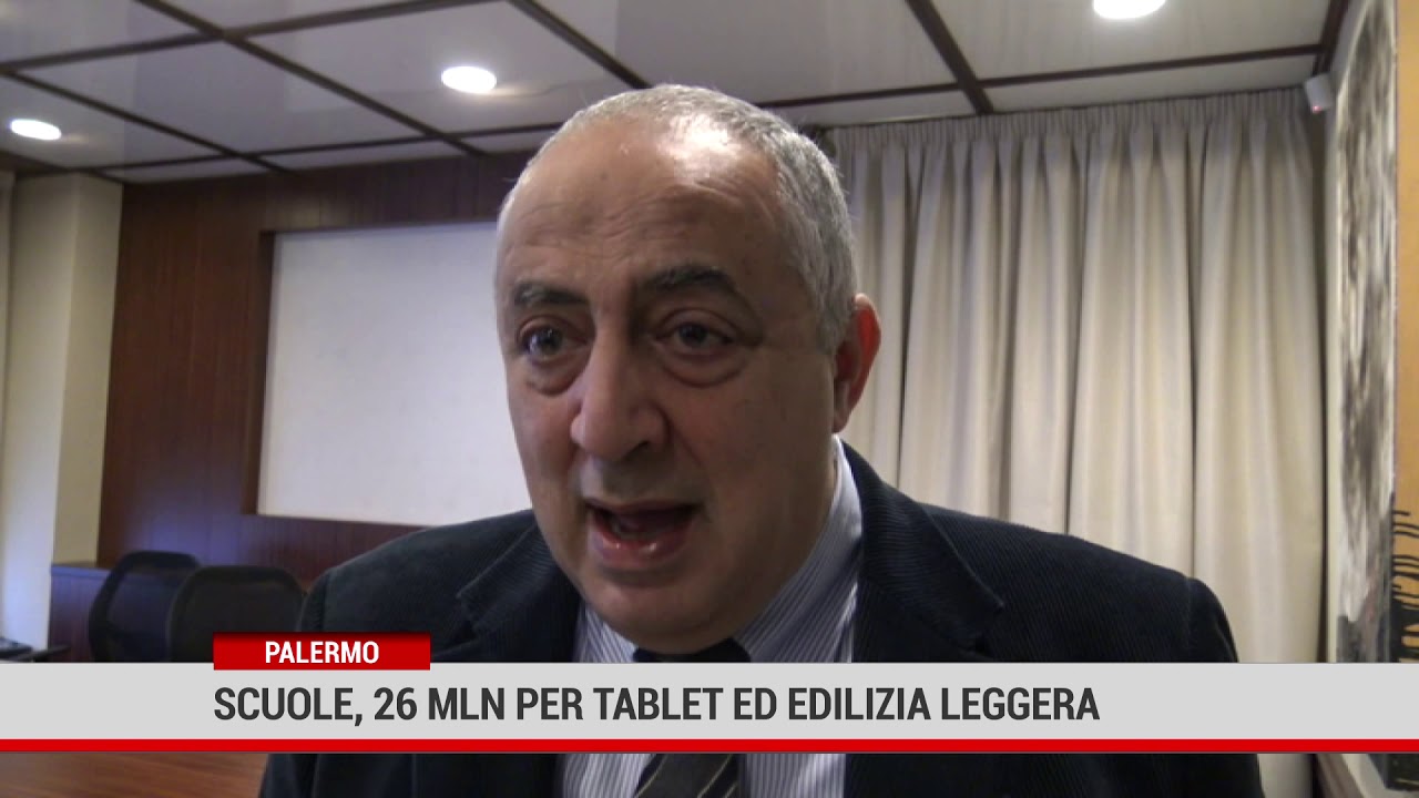 Palermo. Scuole, 26 mln per tablet ed edilizia leggera