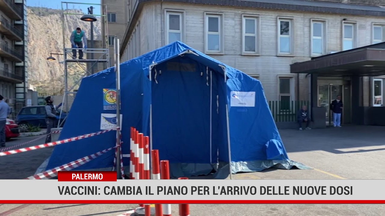 Palermo. Vaccini: modificato il piano con l’arrivo delle nuove dosi