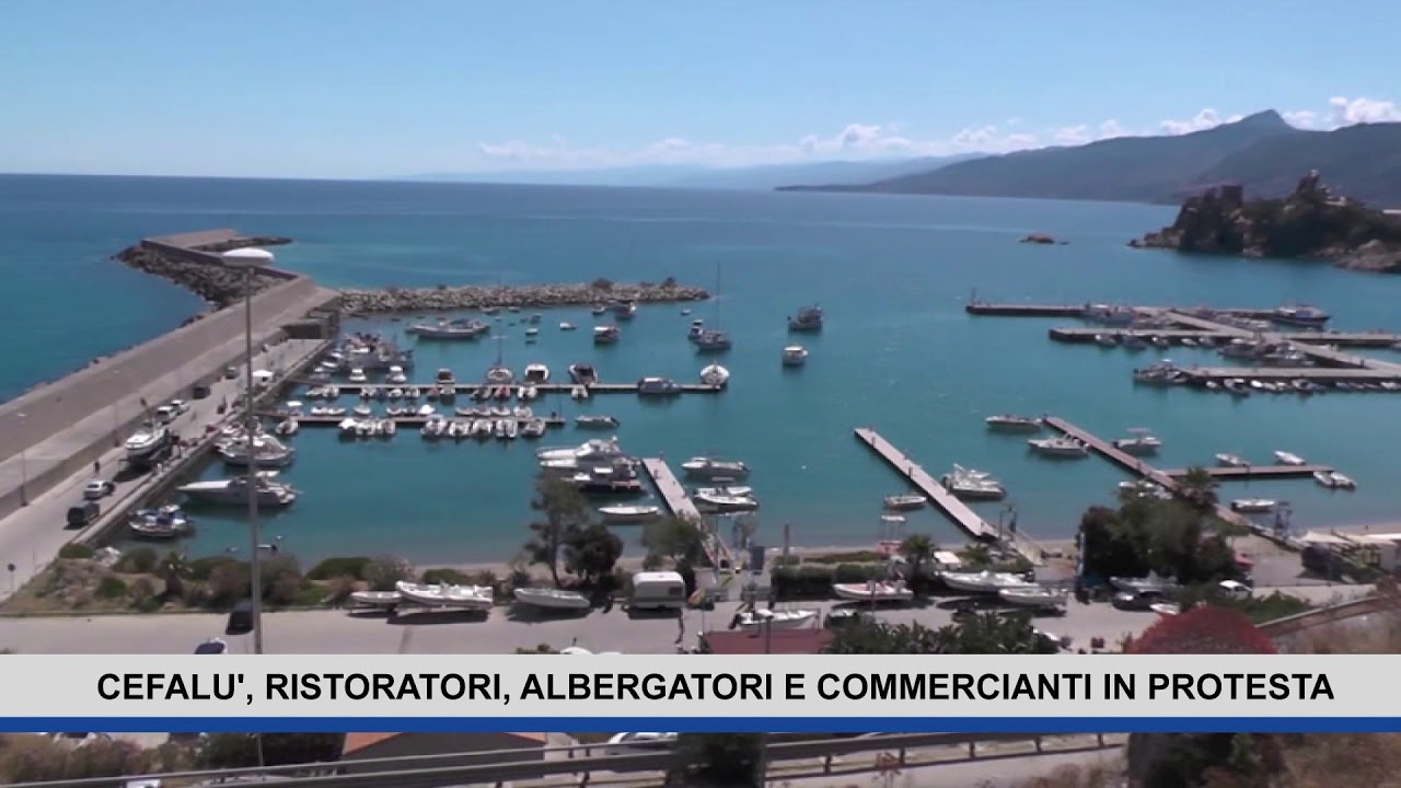19LIVE – Cefalù, Ristoratori, albergatori e commercianti protestano, interviste  di Roberto Oddo.