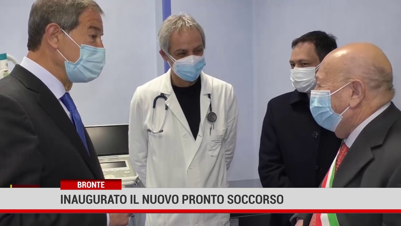 Bronte. Inaugurato il nuovo Pronto Soccorso