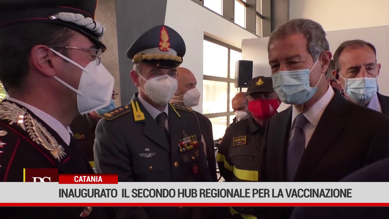 Catania. Inaugurato il secondo hubregionale per la vaccinazione