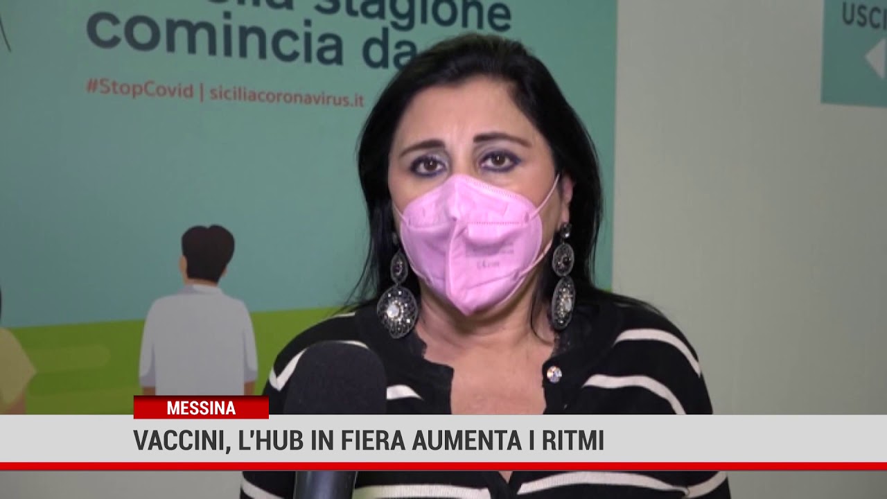 MESSINA. Vaccini, l’Hub in Fiera aumenta i ritmi: superate le 600 dosi giornaliere