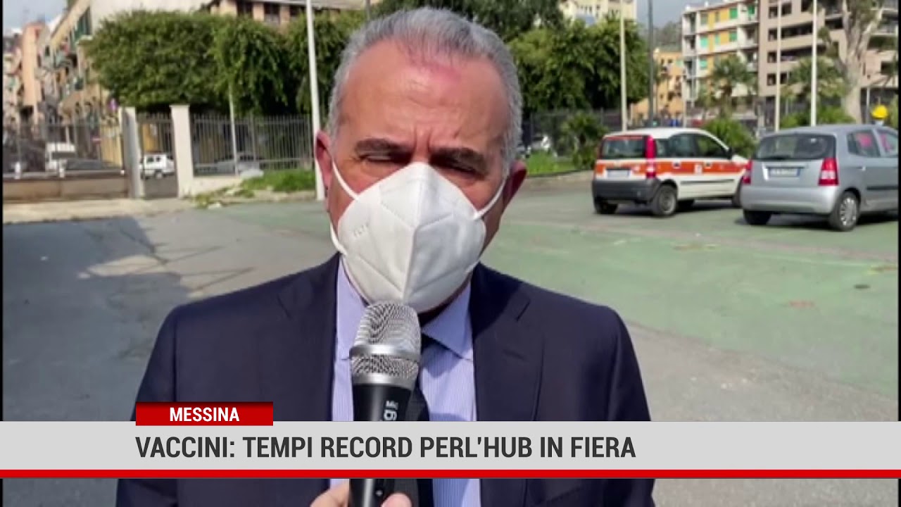 MESSINA. Vaccini: tempi record per l’hub in Fiera