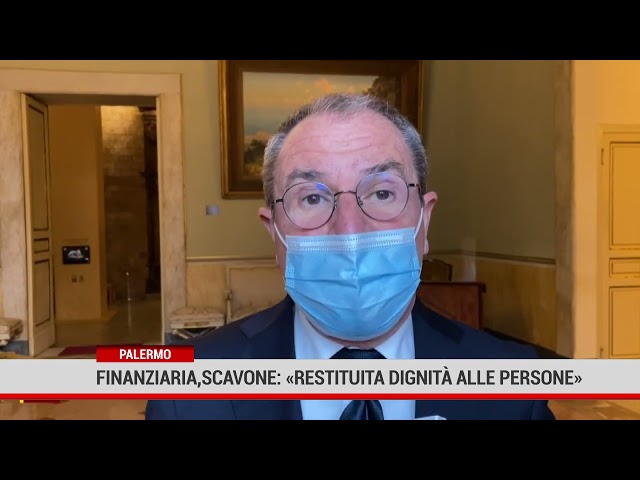 Finanziaria, Scavone: «Restituita dignità alle persone»