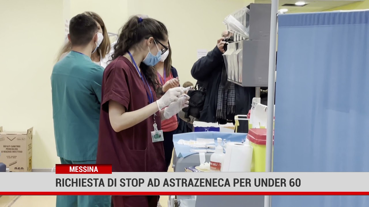 Messina. Richiesta di stop ad AstraZeneca per under 60