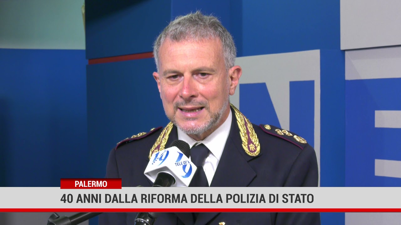 Palermo. 40 anni dalla riforma della Polizia di Stato