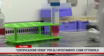 Palermo. “Certificazione verde” per gli spostamenti: come ottenerlo
