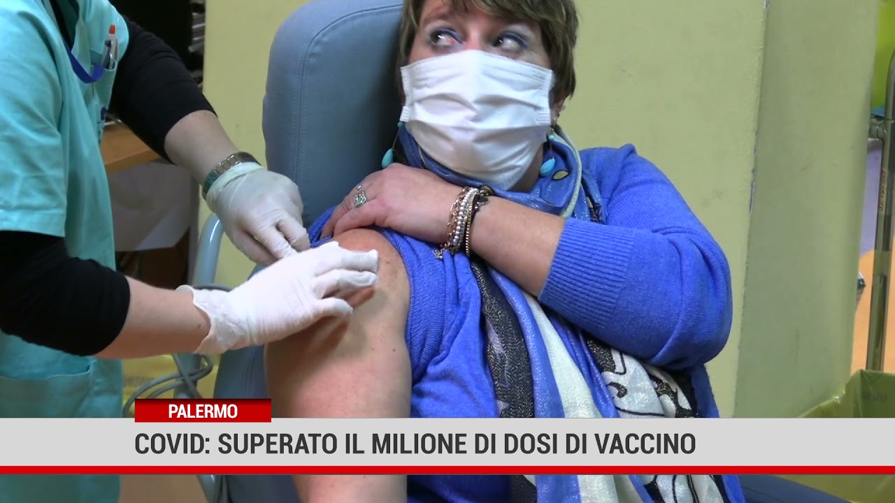 Palermo. Covid: superato il milione di dosi di vaccino