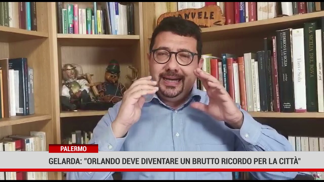 Palermo. Gelarda: “Orlando deve diventare un brutto ricordo per la città”
