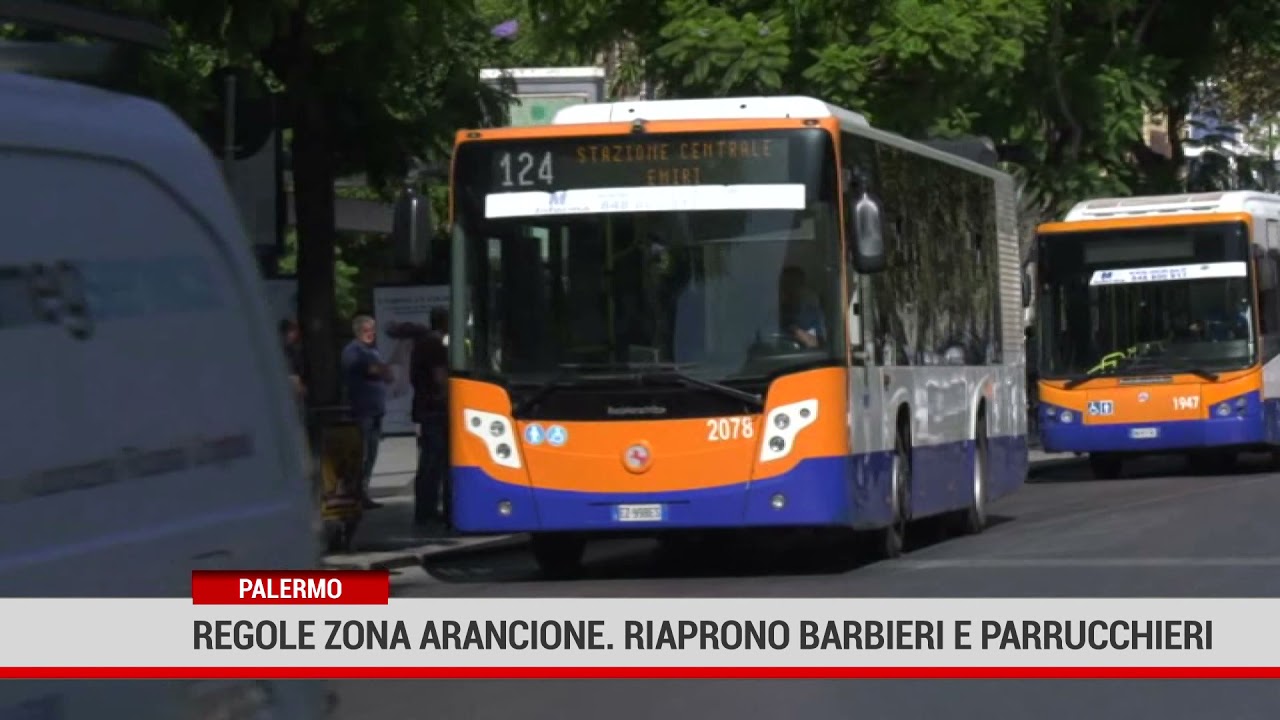 Palermo. Le regole della zona arancione. Riaprono barbieri e parrucchieri