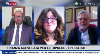 19LIVE: FINANZA AGEVOLATA PER IMPRESE, con M. Attinasi, V.Di Maria, Di Paola e Avv. J.G. Li Causi.