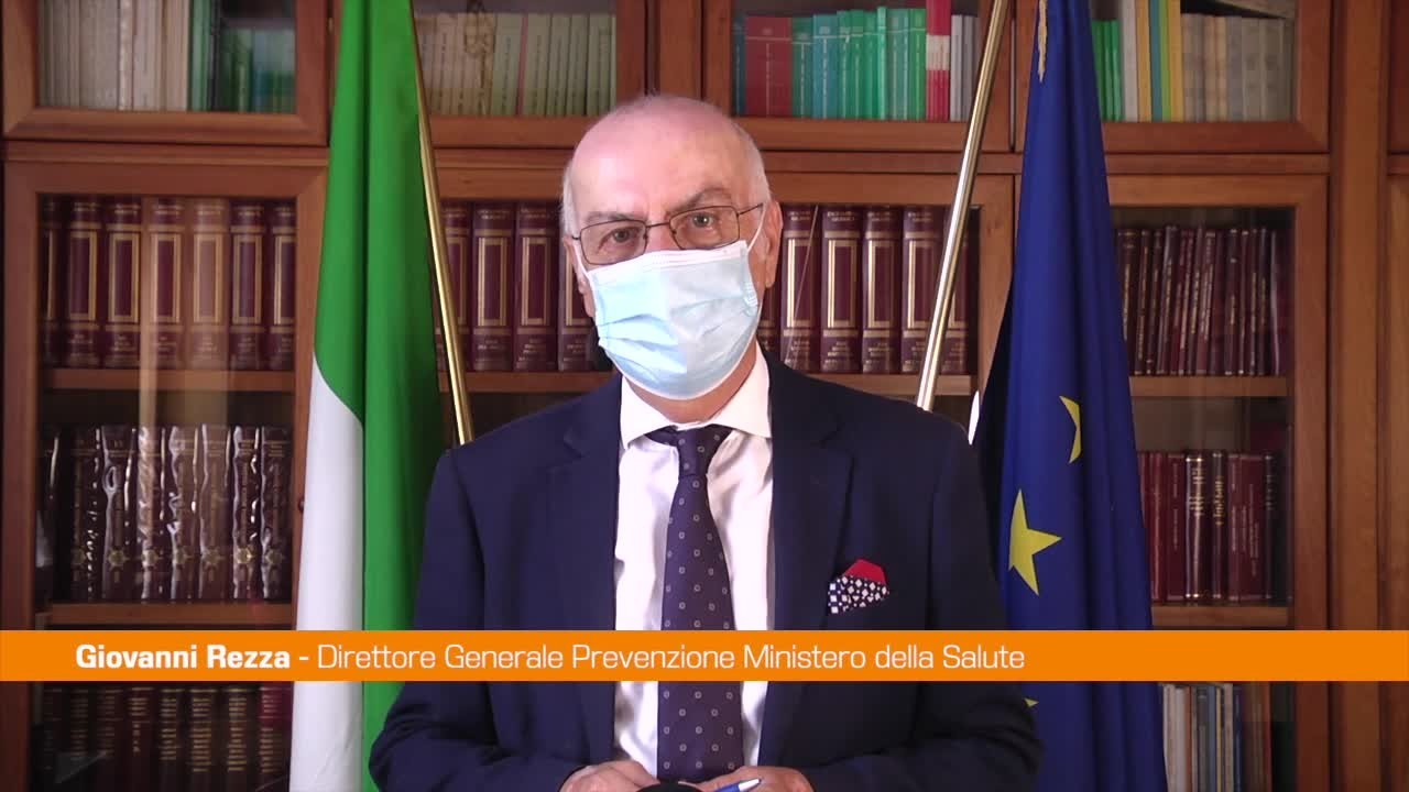 Covid, Rezza: "Incidenza casi tende a diminuire"