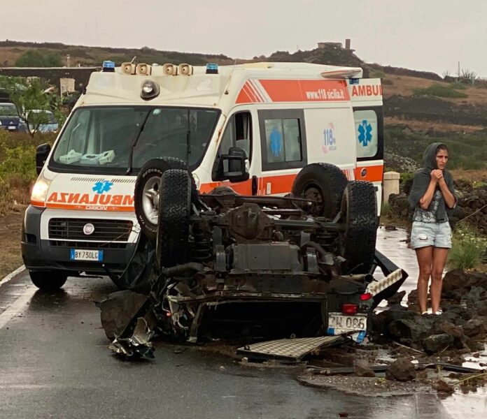 Tromba d’aria a Pantelleria