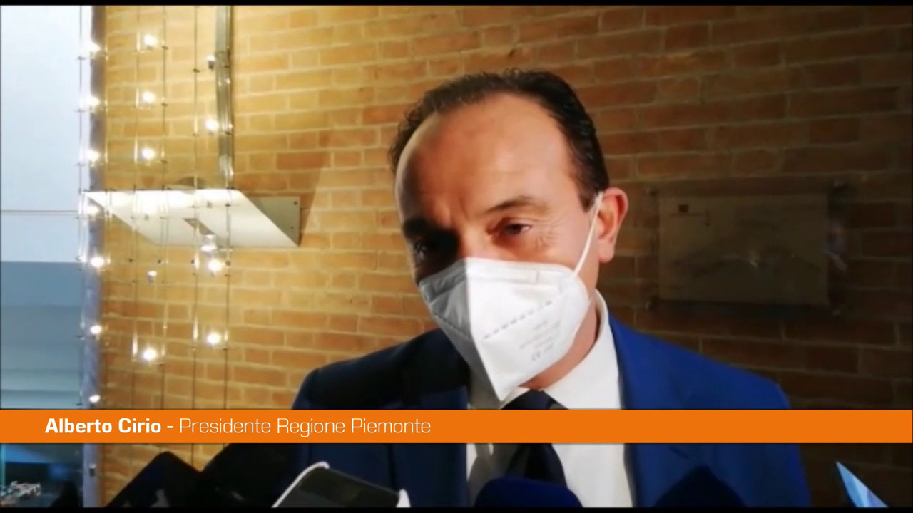Piemonte, Cirio "Lockdown a non vaccinati? Non escludo nulla"