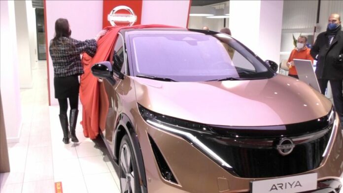 Nissan accelera sull’elettrico, a Palermo arriva Ariya