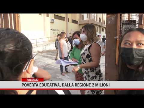 ​Palermo. Povertà educativa, dalla Regione 2 milioni