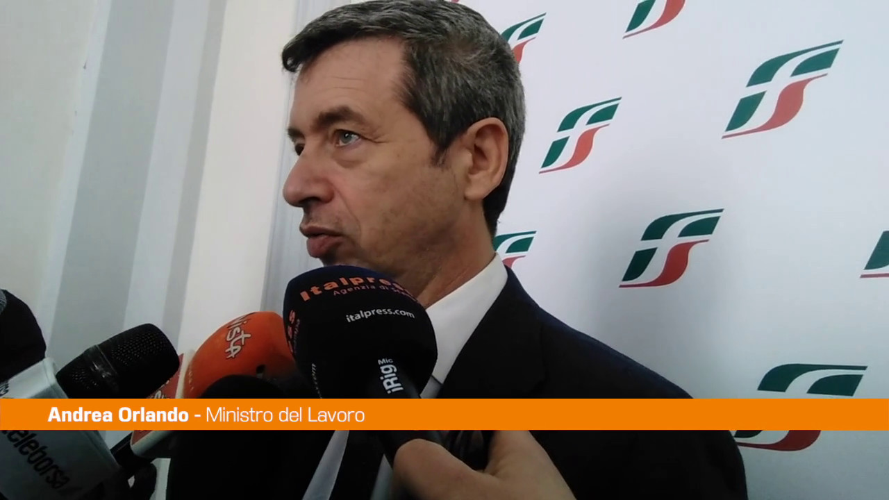 Lavoro, Orlando "Da Fs e Inail impegno per la sicurezza"