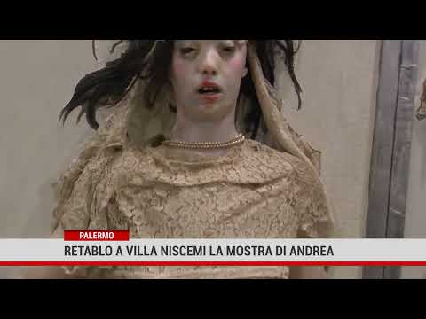 Palermo. Retablo a villa Niscemi la mostra di Andrea Cusumano