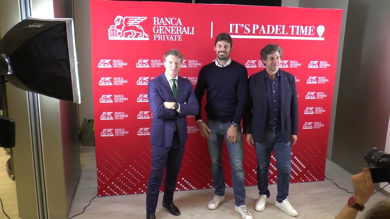 Banca Generali presenta il progetto "It's Padel Time"