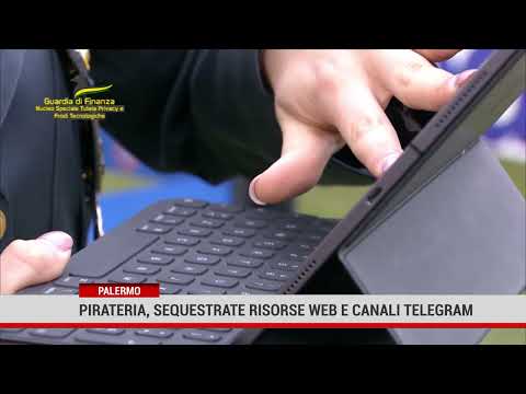 Pirateria audiovisiva, sequestrate risorse web e canali Telegram