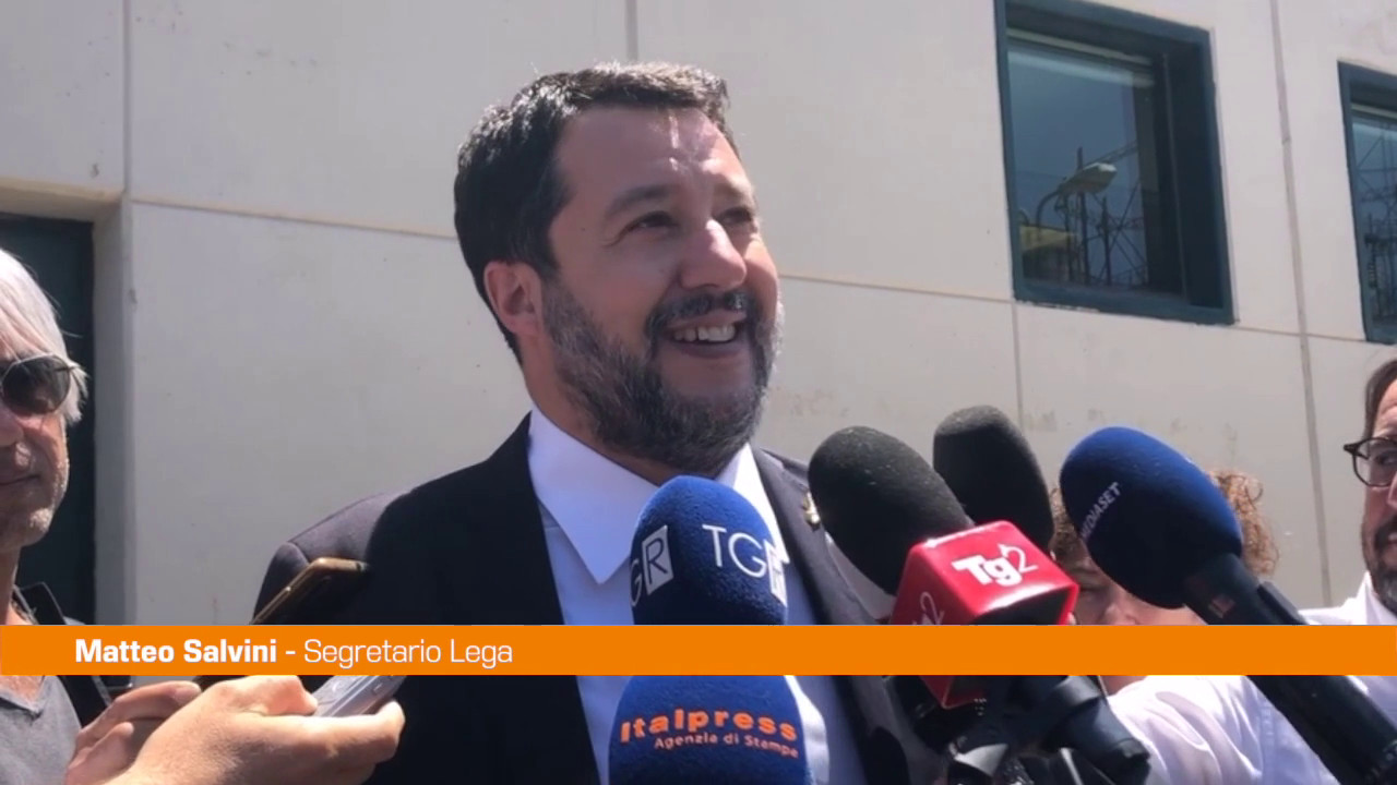 Salvini "Il traffico di esseri umani va stroncato"