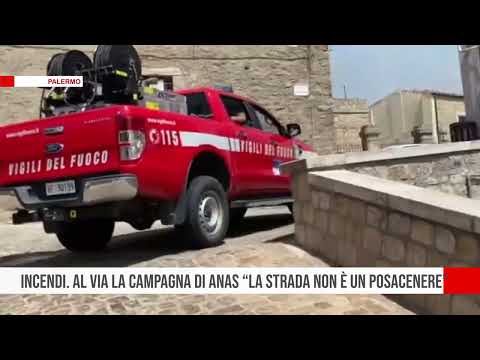 Rischio incendi: al via la campagna di Anas "La strada non è un posacenere"